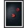 Affiche + Cadre En Bois - Noir