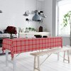 Nappe vichy rouge coton