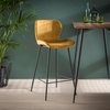 Tabouret de bar or