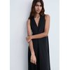 Robe maille Mango noir