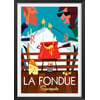 Affiche + Cadre En Bois - Noir