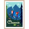 Affiche + Cadre En Bois - Chêne