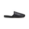 Chaussons mule cuir homme