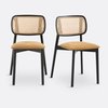 Houten eettafel stoelen