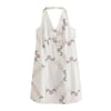 Broderie Florale Blanche