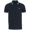 Navy Ecru Silver Blue