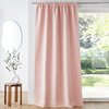 Rideau chambre rose poudré