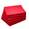 Serviettes Blanc Cerise