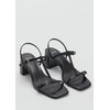 Sandales noires Mango