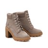 Botas marrones cordones mujer