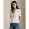 Gilet long manche courte femme