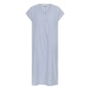 Bleu Ebb And Flow Melange/Blanc Chalk Stripe