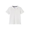 Polo blanc enfant