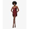 Robe droite brillante
