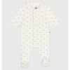 Petit Bateau - Lot De 2 Tee-shirts Fille En Côte 1X1 | Imprimé Pommes Et Uni, Matière Extensible Et Confortable