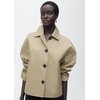 Veste courte kaki femme
