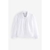 Chemisier blanc fille manches longues
