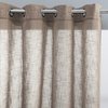 Voilage taupe clair