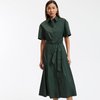 Vestido camisa verde