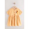 Robe jaune moutarde