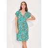 Robe patineuse bleu ciel