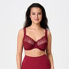 Ruby Wine Jacquard