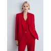 Tailleur rouge femme Mango