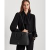 Handtasche damen schwarz leder