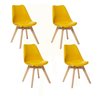 Chaise scandinave jaune