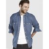 Chemise denim homme