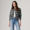 Gris - Devin Stripe Heather Grey