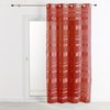 Voilage motif coquelicot