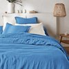 Housse de couette 220x240 jaune et bleu