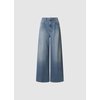 Med blue rigid denim