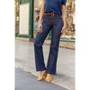 Petite wide leg jeans