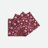 Print/plum background