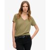 Top doré femme