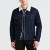 Men's borg collar jacket