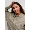 Marron, Blanc Rayures Brown Melange, White Stripe