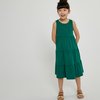 Robe longue sans manche coton