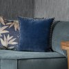 Teal and yellow cushions