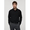 Pull col polo homme laine