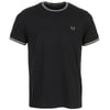 Black Ecru Laurel Wreath Green