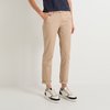 Pantalon chino beige femme
