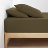 Hoeslaken 160x200 groen