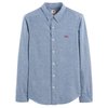 Camisa azul marino hombre