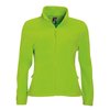 Sweat à capuche vert femme