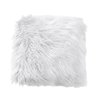Coussin doux gris