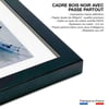 Affiche Sous Cadre Bois Noir