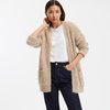 Plus size long cardigan